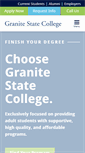 Mobile Screenshot of granite.edu