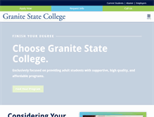 Tablet Screenshot of granite.edu